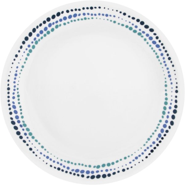 Ocean Blue Dinner Plates Set for Everyday Table Dining